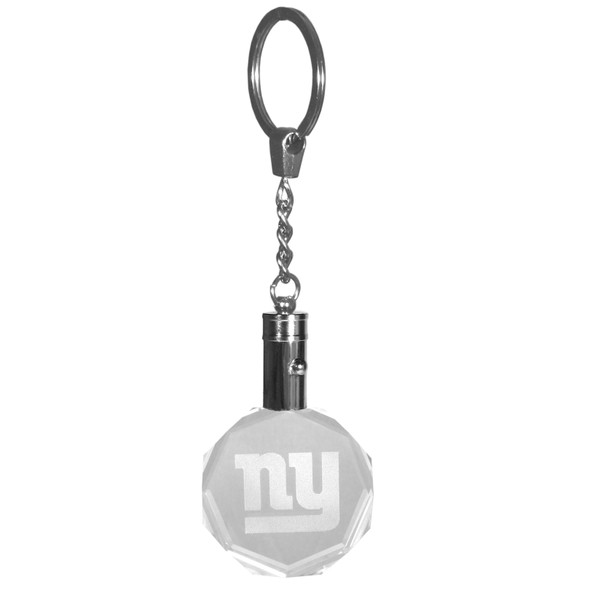 New York Giants Crystal LED Key Chain