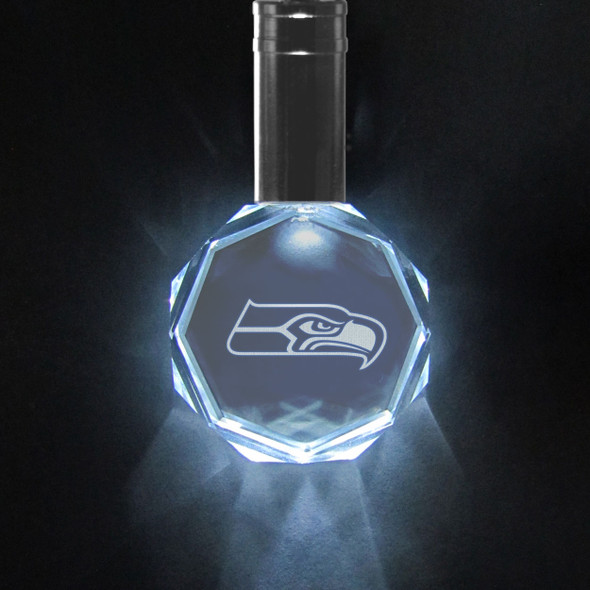 Seattle Seahawks Crystal LED Key Chain