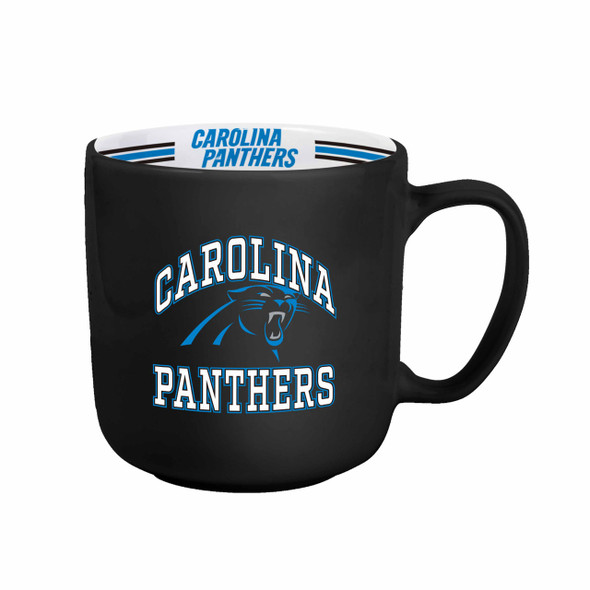 Carolina Panthers 15oz Stripe Design Coffee Mug