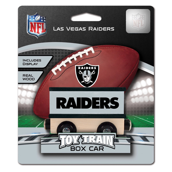 Las Vegas Raiders Toy Train Box Car Las Vegas Raiders Toy Train Box Car
