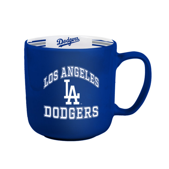 Los Angeles Dodgers Coffee Mug 15oz Stripe Design