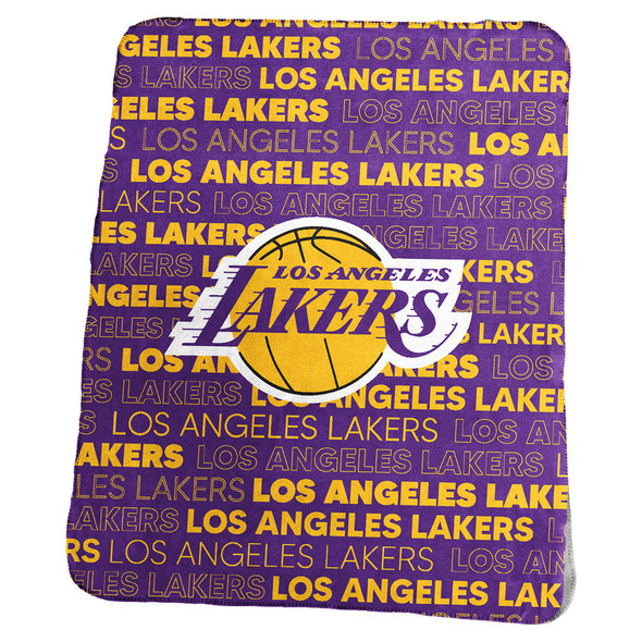 Los Angeles Lakers 50x60 Classic Fleece Blanket