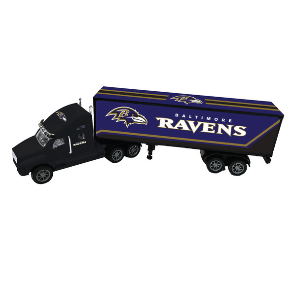 Baltimore Ravens 18-Wheeler Big Rig Truck Baltimore Ravens 18-Wheeler Big Rig Truck