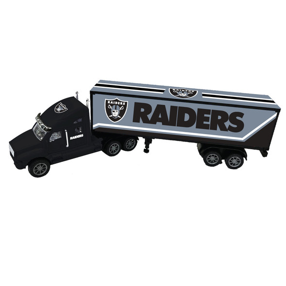 Las Vegas Raiders 18-Wheeler Big Rig Truck Las Vegas Raiders 18-Wheeler Big Rig Truck
