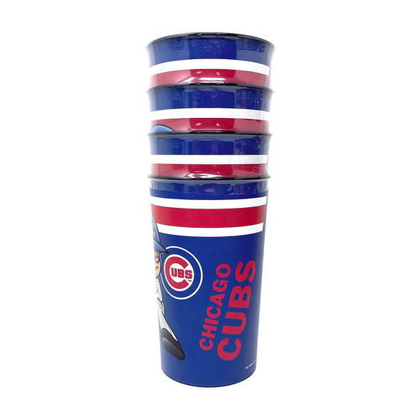 Chicago Cubs Party Cup 4 Pack