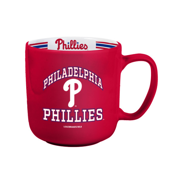Philadelphia Phillies Coffee Mug 15oz Stripe Design