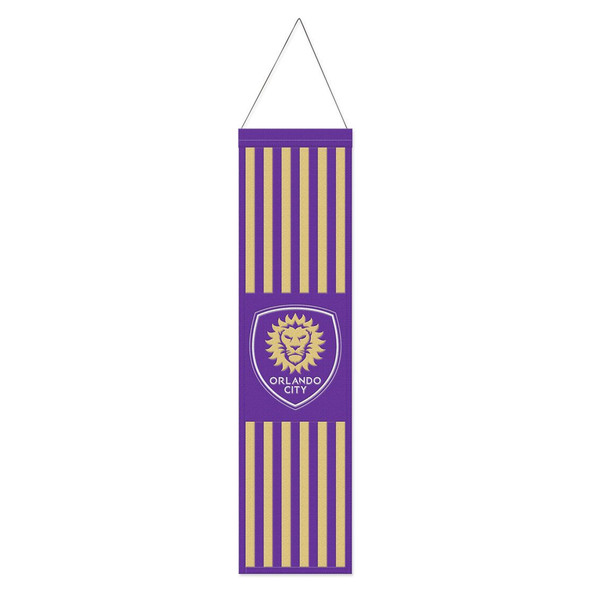 Orlando City SC Banner Wool 8x32 Heritage Design