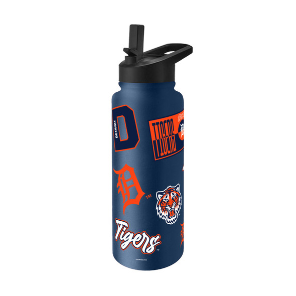 Detroit Tigers Quencher Bottle 34oz Stainless Steel Dreamweave