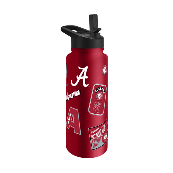Alabama Crimson Tide Quencher Bottle 34oz Stainless Steel Dreamweave