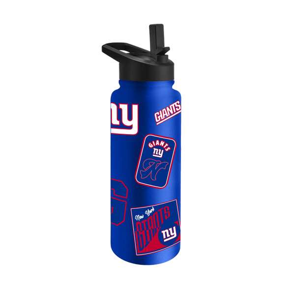New York Giants Quencher Bottle 34oz Stainless Steel Dreamweave