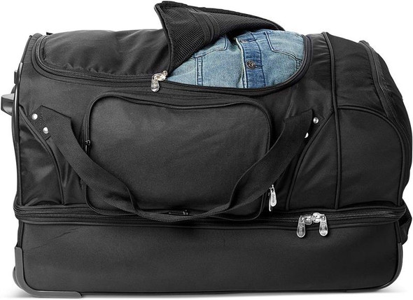 Jacksonville Jaguars 27" Drop Bottom Wheeled Duffel