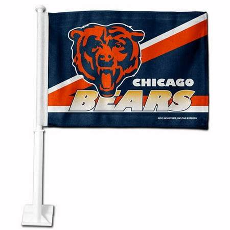 Chicago Bears Retro Car Flag