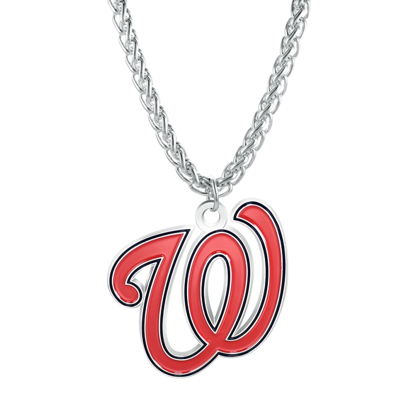 Washington Nationals Primary Team Logo Necklace