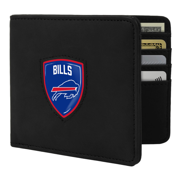 Buffalo Bills Shield Wallet - Black