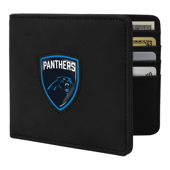 Carolina Panthers Shield Wallet - Black