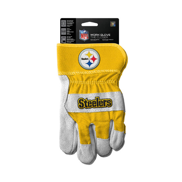 NFL Pittsburgh Steelers "The Closer" Work Gloves
