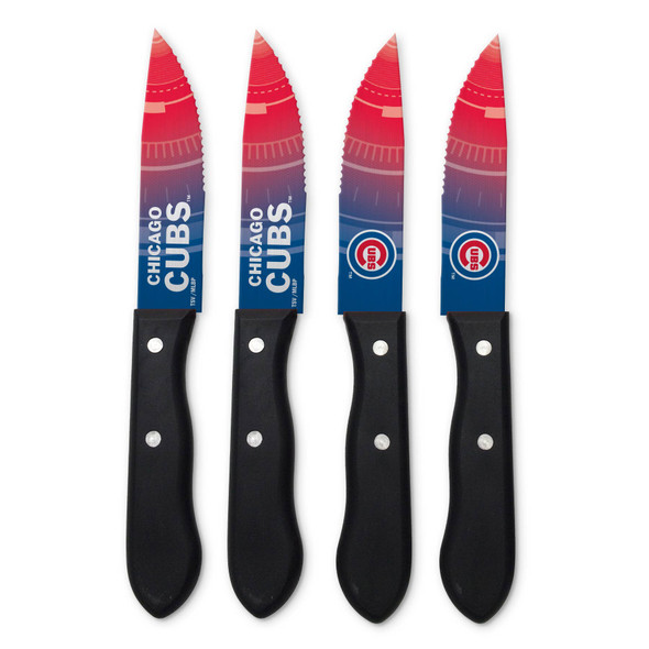 MLB Chicago Cubs 4pc Steak Knife Set