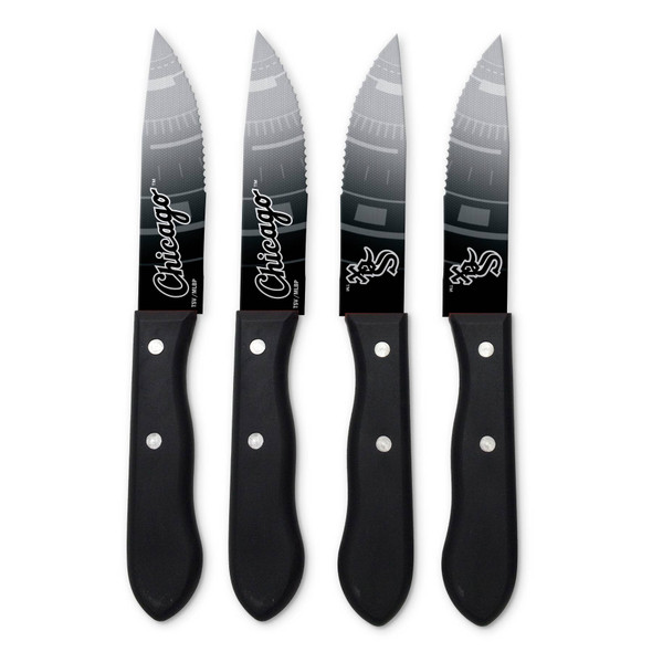 MLB Chicago White Sox 4pc Steak Knife Set