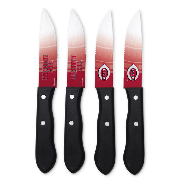 MLB Cincinnati Reds 4pc Steak Knife Set