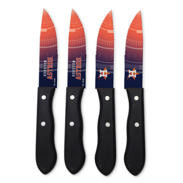 MLB Houston Astros 4pc Steak Knife Set