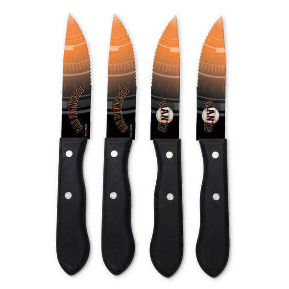 MLB San Francisco Giants 4pc Steak Knife Set