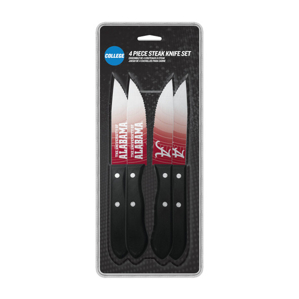 NCAA Alabama Crimson Tide 4pc Steak Knife Set