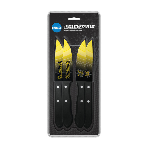 NCAA Wichita State Shockers 4pc Steak Knife Set