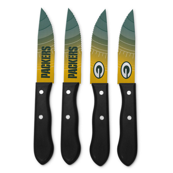 NFL Green Bay Packers 4pc Steak Knife Set