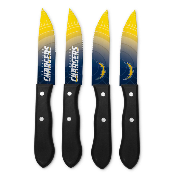 NFL Los Angeles Chargers 4pc Steak Knife Set