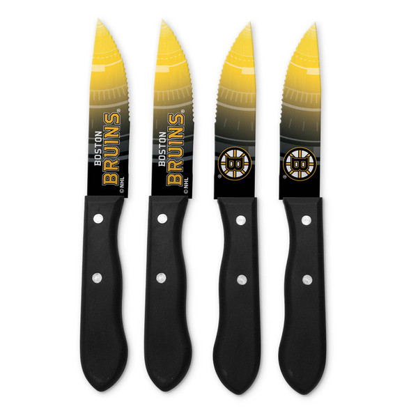 NHL Boston Bruins 4pc Steak Knife Set
