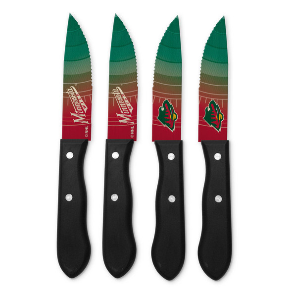 NHL Minnesota Wild 4pc Steak Knife Set