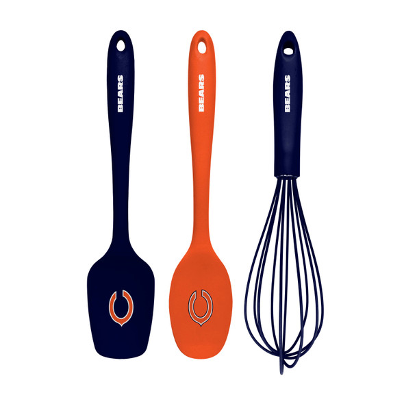 NFL Chicago Bears 3pc Kitchen Utensil Set