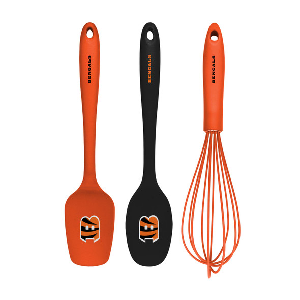 NFL Cincinnati Bengals 3pc Kitchen Utensil Set