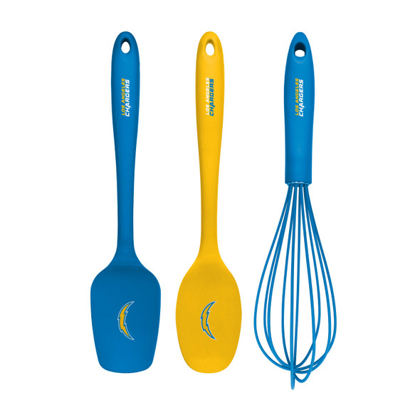 NFL Los Angeles Chargers 3pc Kitchen Utensil Set