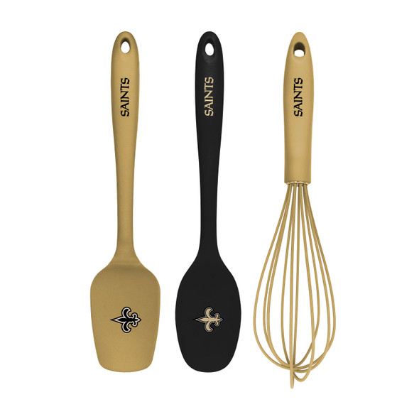 NFL New Orleans Saints 3pc Kitchen Utensil Set