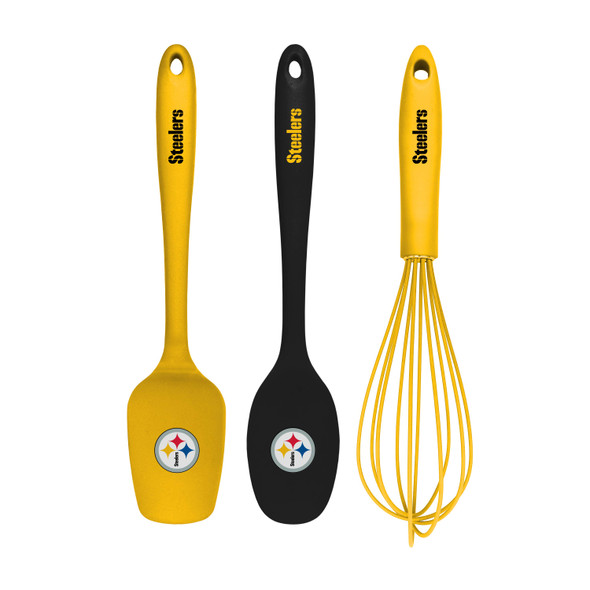 NFL Pittsburgh Steelers 3pc Kitchen Utensil Set