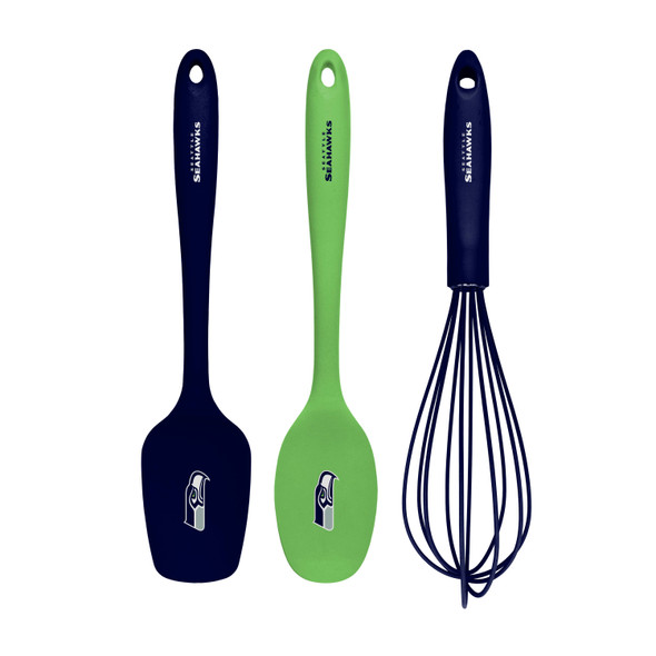 NFL Seattle Seahawks 3pc Kitchen Utensil Set