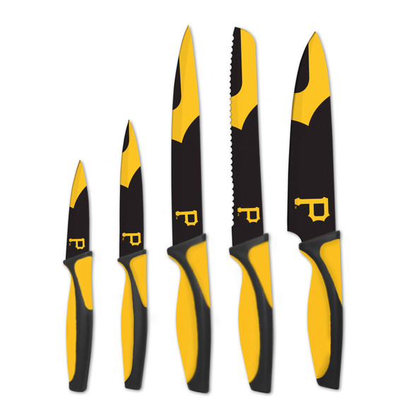 MLB Pittsburgh Pirates 5pc Kitchen Knife Set