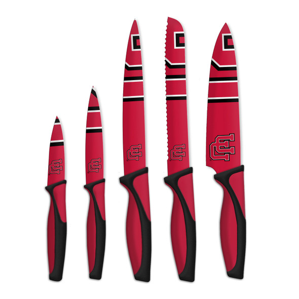 NCAA Utah Utes 5pc Kitchen Knife Set