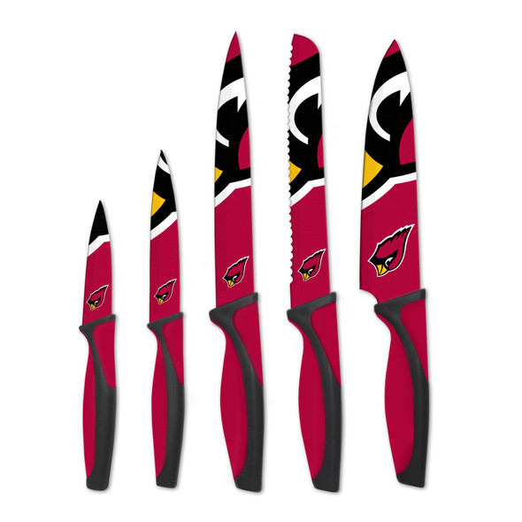 NFL Arizona Cardinals 5pc Kitchen Knife Set