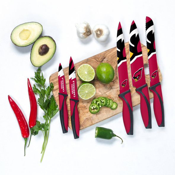 NFL Arizona Cardinals 5pc Kitchen Knife Set