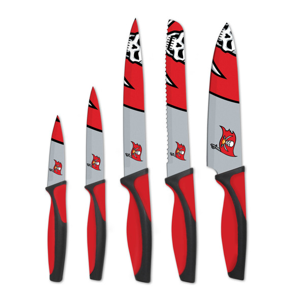 NFL Tampa Bay Buccaneers 5pc Kitchen Knife Set