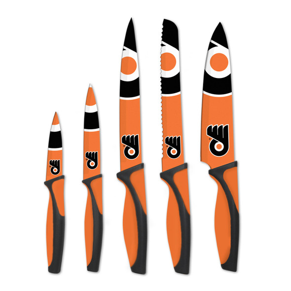 NHL Philadelphia Flyers 5pc Kitchen Knife Set