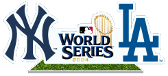 MLB 2024 World Series Dueling Dodgers and Yankees Standee -