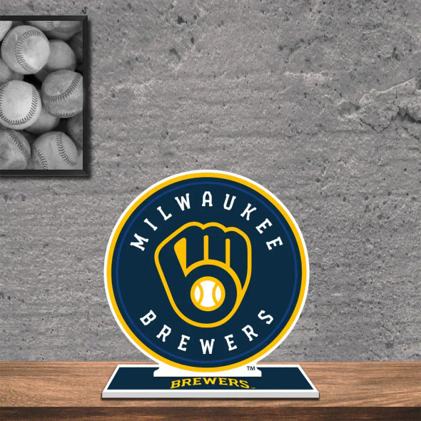 MLB Milwaukee Brewers Standee - Primary Logo
