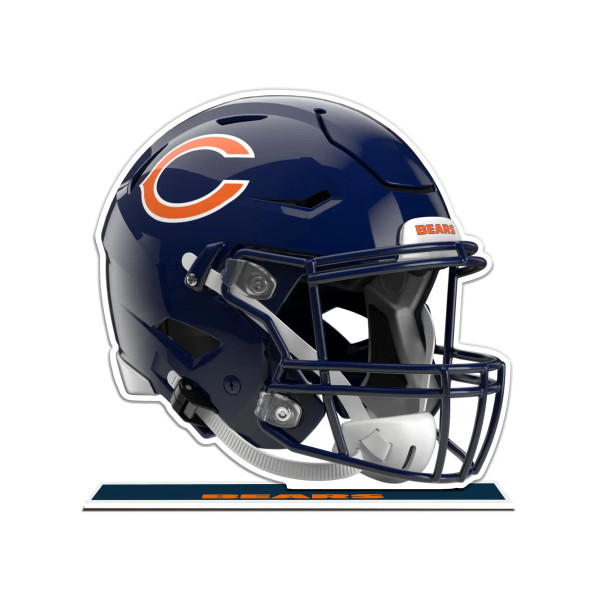 NFL Chicago Bears Standee - Throwback Helmet