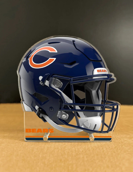 NFL Chicago Bears Acrylic Standee - Alternative Helmet