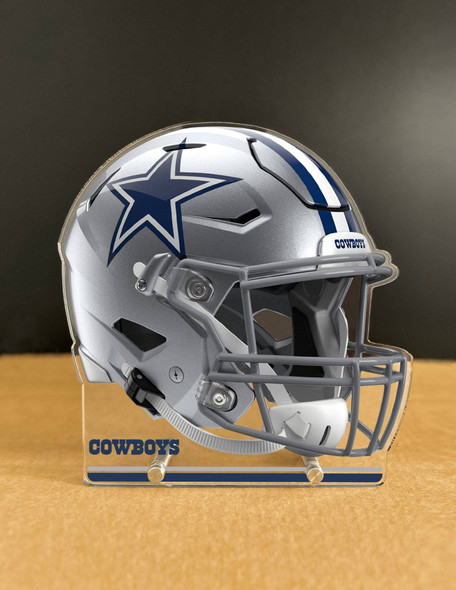 NFL Dallas Cowboys Acrylic Standee - Throwback Helmet 1