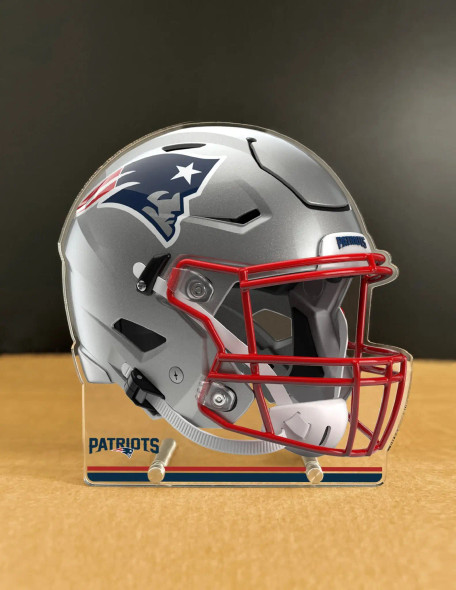 NFL New England Patriots Acrylic Standee - Throwback Helmet