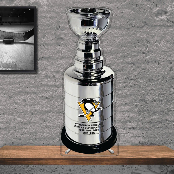 NHL Pittsburgh Penguins Stanley Cup Acrylic Plaque